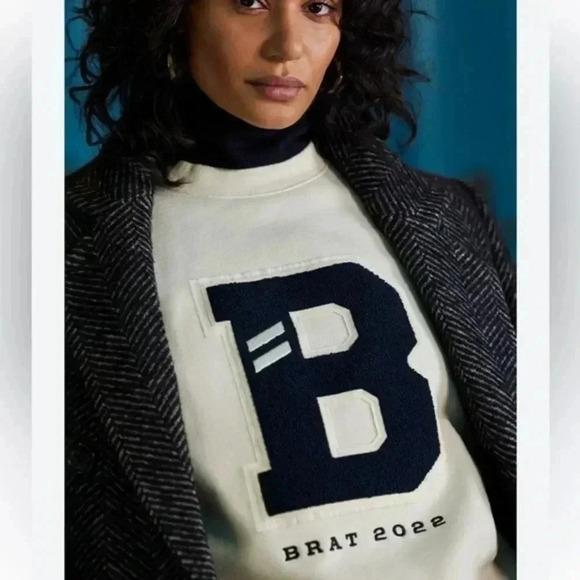 Banana Republic varsity sweatshirt size s - Picture 2 of 4